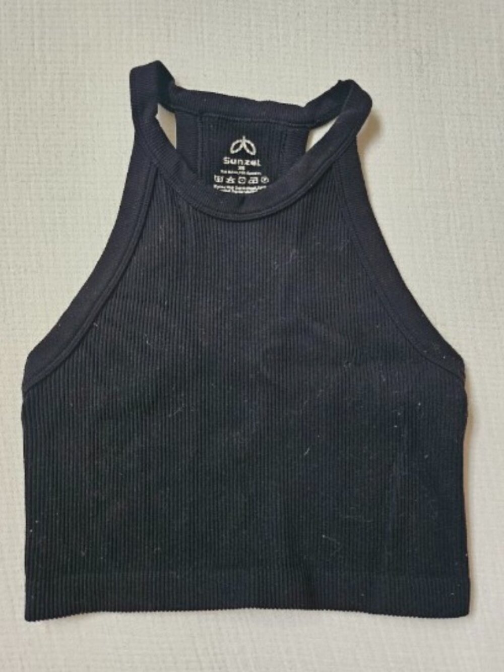 Sunzel Ribbed Tank Top (Halter, High Neck, Seamless)